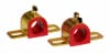 Prothane — Prothane Universal 90 Deg Greasable Sway Bar Bushings - 31MM - Type B Bracket - Red
SWAY BAR BUSHINGS