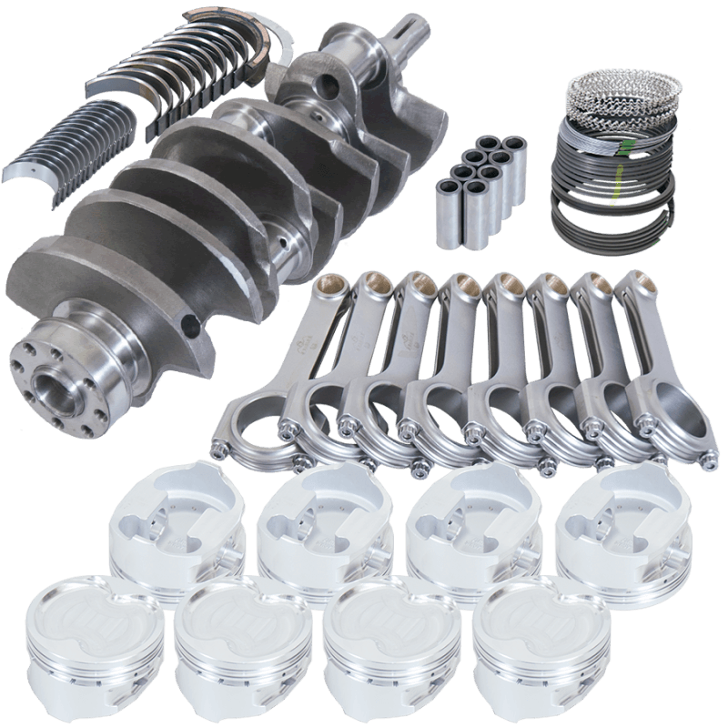 Eagle — Eagle Ford 4.6L 4 Valve Heads Rotating Assembly Kit - 5.950in H-Beam +.020 Bore
Street & Strip Assy