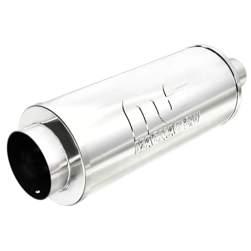 Magnaflow — MagnaFlow Muffler W/Tip Mag SS 14X6X6 2.25/4.
Straight Through