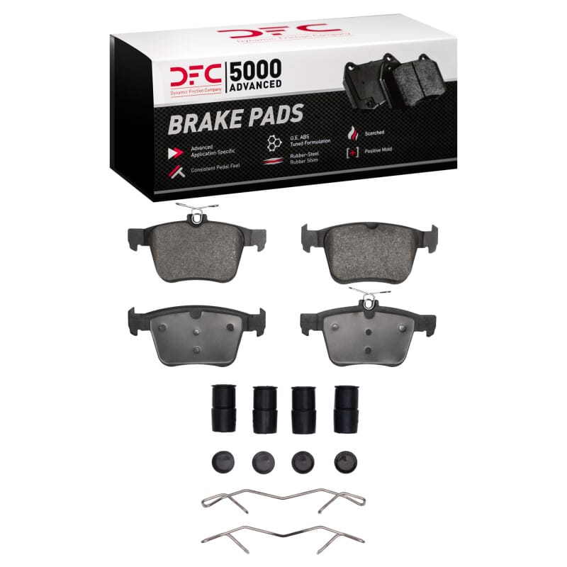 DFC — DFC 13-23 Audi TTS Quattro Rear 5000 Advanced Ceramic Brake Pads and Hardware Kit
DFC Brake Pad Set