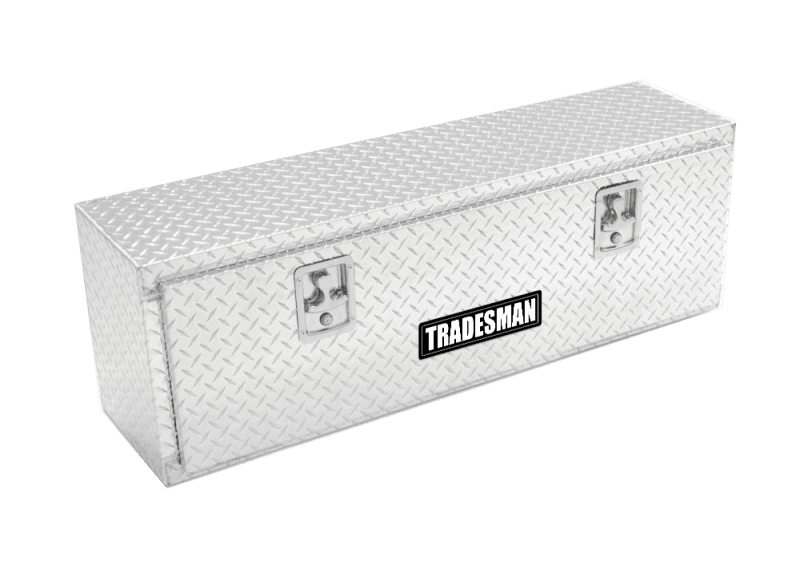 Tradesman — Tradesman Aluminum Top Mount L-Wing Box (60in.) - Brite