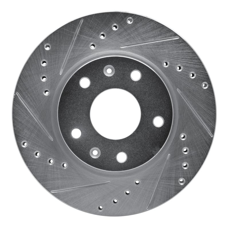 R1 Concepts — R1 02-05 Land Rover Freelander Front Left Drilled & Slotted Silver Brake Rotor
R1 Brake Rotor Drill