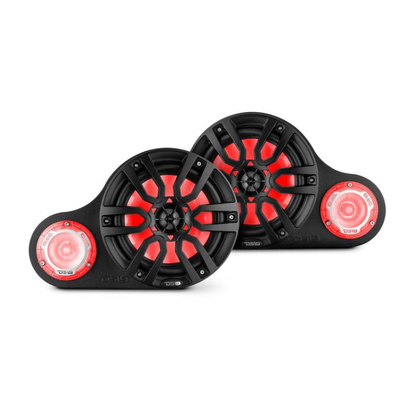 DS18 — DS18 8in Loaded 2-Way Speaker Pods 2x NXL-8/BK 2x PRO-TW1L Speakers Included