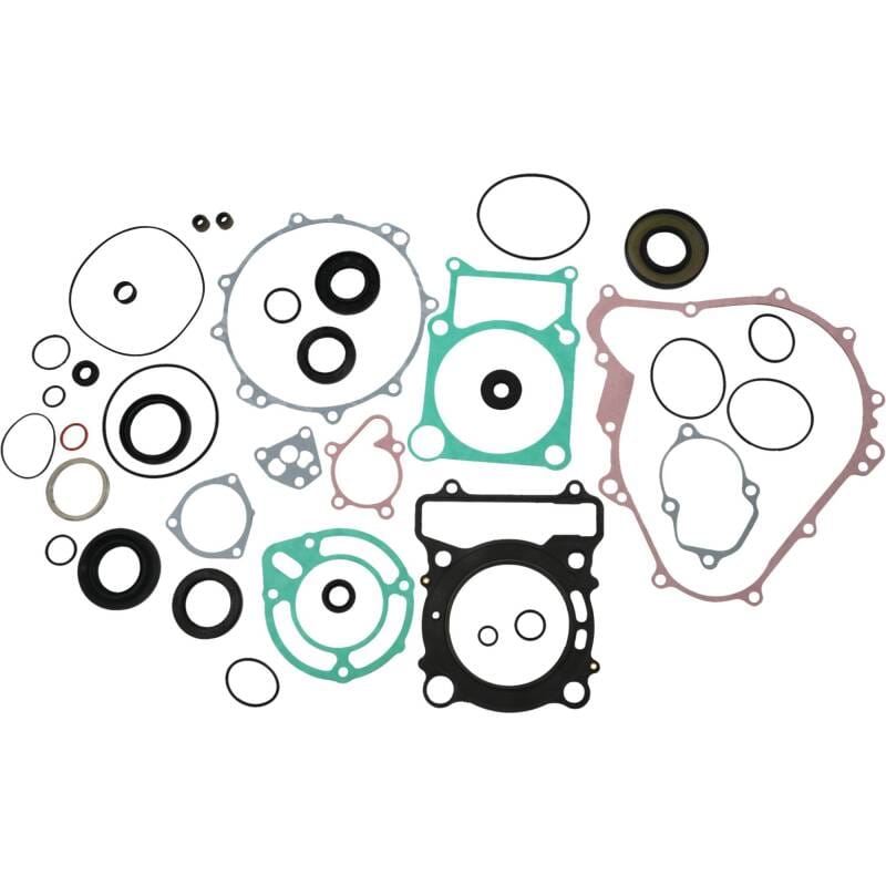 Vertex Pistons — Vertex Gaskets 18-23 Yamaha Kodiak 450 4WD Complete Gasket Kit w/ Oil Seals