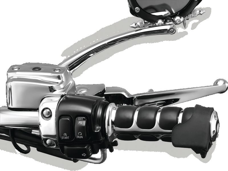 Kuryakyn — Universal Wide Throttle Boss Black