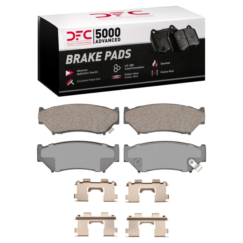 DFC — DFC 98-04 Chevrolet Tracker Front 5000 Advanced Ceramic Brake Pads and Hardware Kit
DFC Brake Pad Set