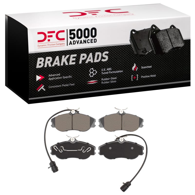 DFC — DFC 90-97 Audi S6 Front 5000 Advanced Semi Metallic Brake Pads
DFC Brake Pad Set