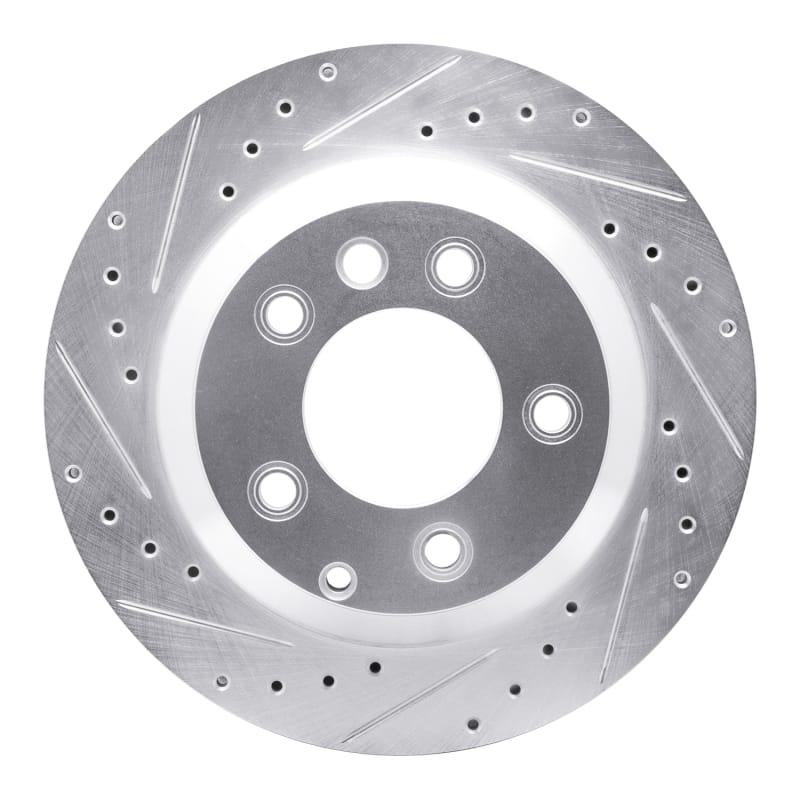 R1 Concepts — R1 03-18 Audi Q7 Rear Left Drilled & Slotted Silver Brake Rotor
R1 Brake Rotor Drill