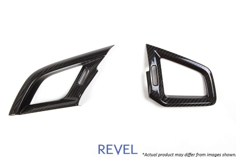 Revel — Revel GT Dry Carbon A/C Vent Covers (Left & Right) 16-18 Honda Civic - 2 Pieces