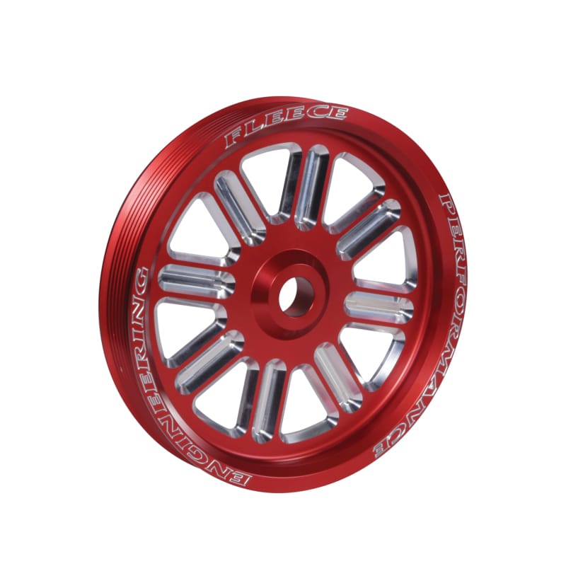 Fleece Performance — Fleece Performance Dodge Cummins Dual Pump Spoke Pulley (For Use w/ FPE Dual Pump Bracket) Red
Belt Idler Pulley