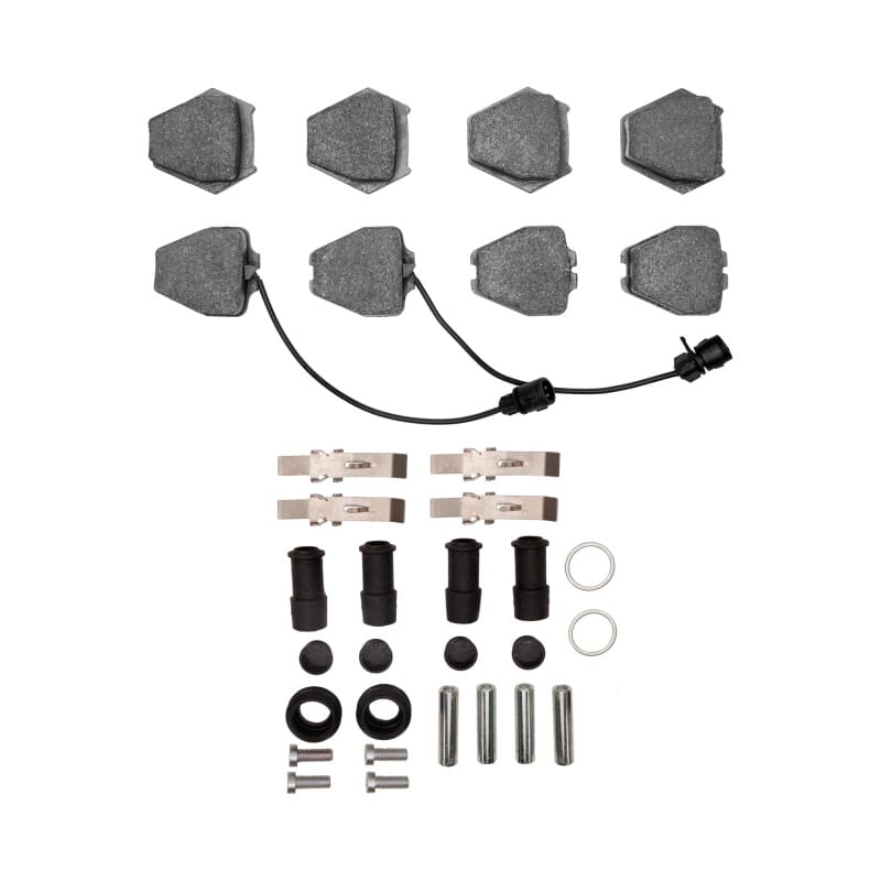 R1 Concepts — R1 00-03 Audi A8 Front Track/Street Pads & Hardware Kit
