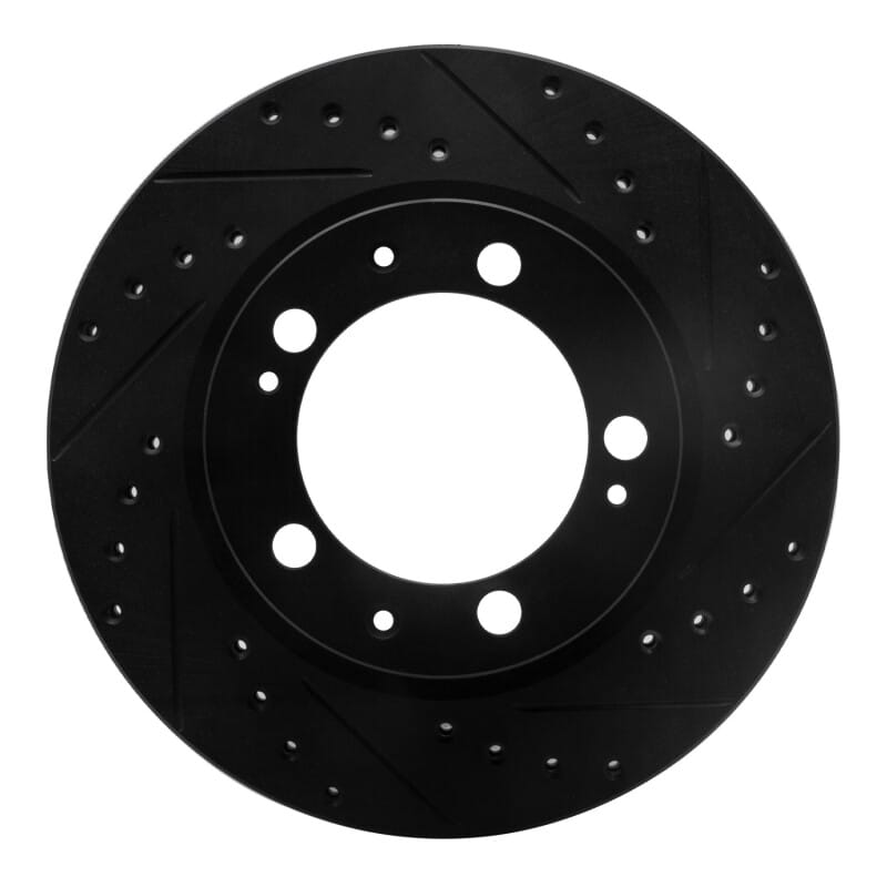 R1 Concepts — R1 89-97 Porsche 911 Front Right Drilled & Slotted Black Brake Rotor
R1 Brake Rotor Drill