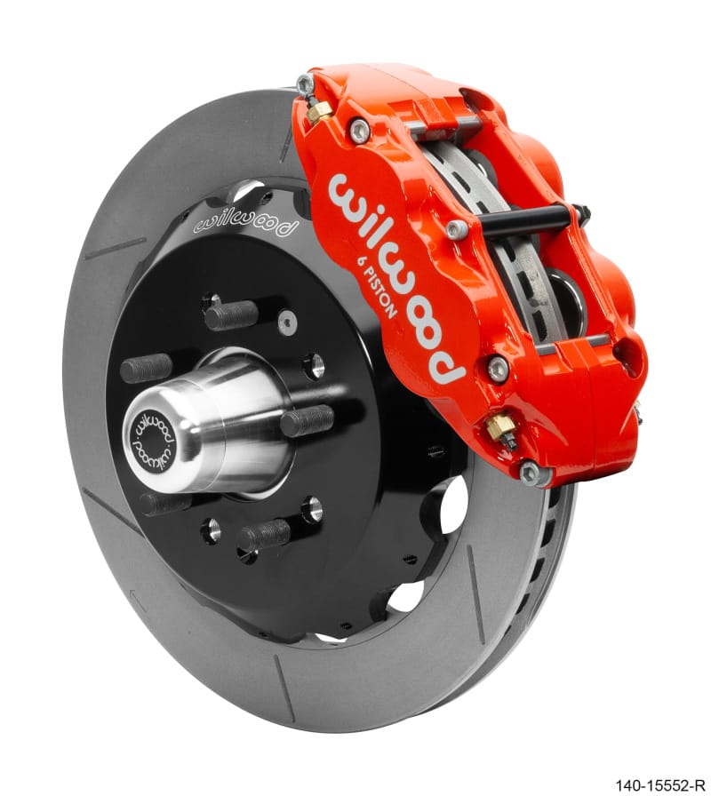 Wilwood — Wilwood 55-57 Chevrolet Bel Air Forged Narrow Superlite 6R Front Big Brake Kit - Red
BRAKE KIT