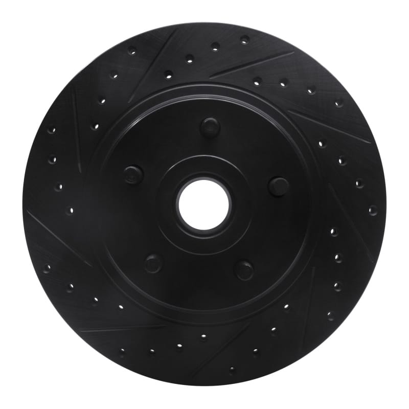 R1 Concepts — R1 76-81 Chrysler Newport Front Left Drilled & Slotted Black Brake Rotor
R1 Brake Rotor Drill