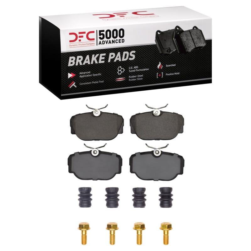 DFC — DFC 99-04 Land Rover Discovery Rear 5000 Advanced Low Metallic Brake Pads and Hardware Kit
DFC Brake Pad Set