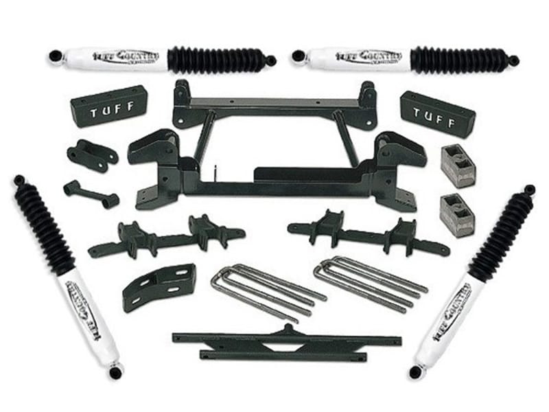 Tuff Country — Tuff Country 92-98 Chevy Suburban 2500 (8Lug) 4X4 4in Lift Kit (w/Cast Lwr Cntrl Arms SX8000)
Complete Kit (w/SX80