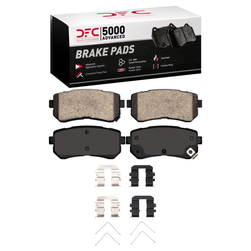 DFC — DFC 18-25 Hyundai Kona Rear 5000 Advanced Ceramic Brake Pads and Hardware Kit