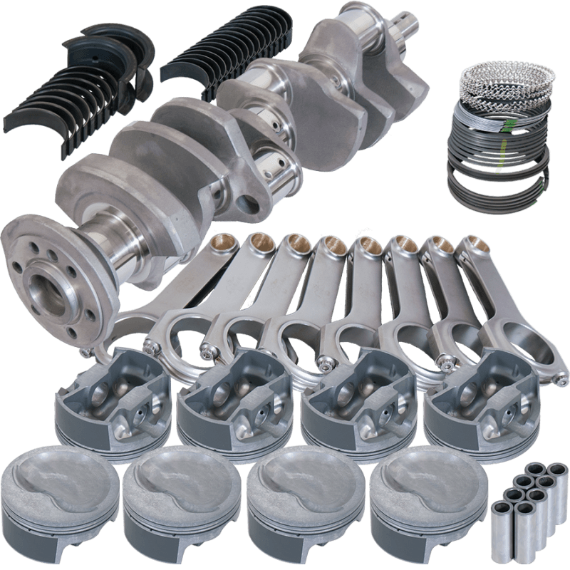 Eagle — Eagle Chevrolet Small Block Rotating Assembly +.030 Bore 6in H-Beam Rods 3.75 Stroke
Competition Assembly