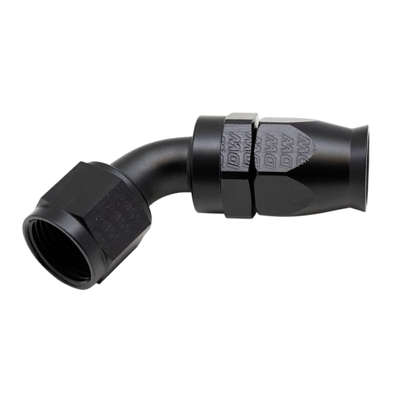 DeatschWerks — DeatschWerks 10AN Female Flare Swivel 60-Degree Hose End PTFE - Anodized Matte Black
Lines & Fittings