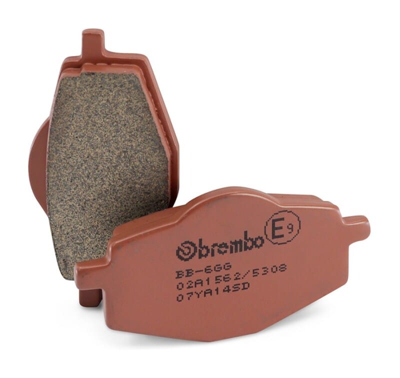 Brembo OE Powersports — Brembo OE 07-11 Gilera Oregon Quad 250cc Sinter Brake Pad - Front