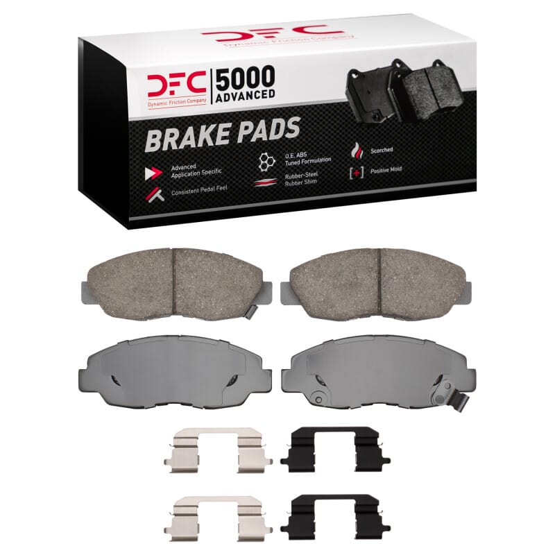 DFC — DFC 90-99 Acura CL Front 5000 Advanced Ceramic Brake Pads and Hardware Kit
DFC Brake Pad Set