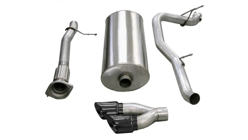 CORSA Performance — Corsa 2007-2010 Cadillac Escalade 6.2L V8 3in Cat-Back Single Side w Twin 4in Black Pro-Series Tips
Exhaust