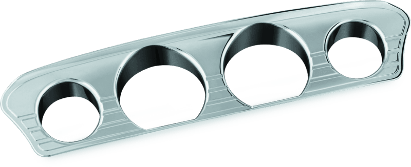 Kuryakyn — Kuryakyn Tri-Line Gauge Trim 14-Up Touring Models Chrome