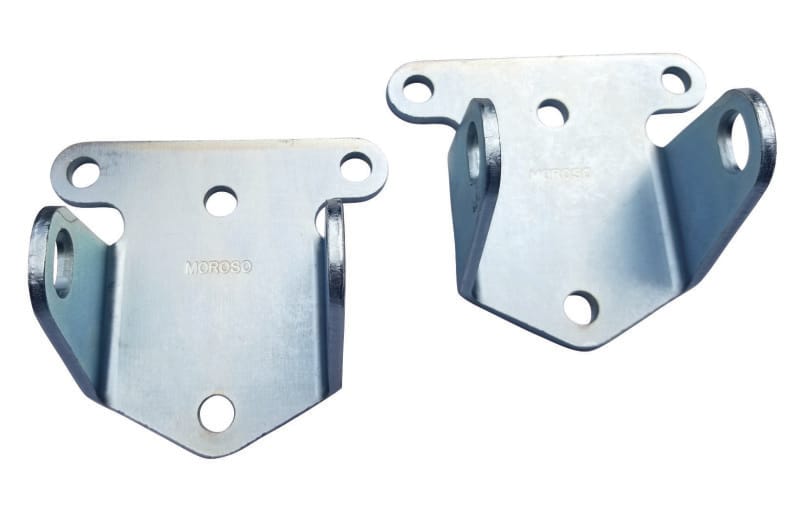 Moroso — Moroso Chevrolet Big Block/Small Block Motor Mounts - 1-3/4in x 2-5/8in x 3/16in - Steel - 2 Pack