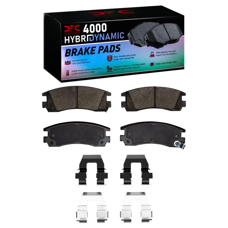 DFC — DFC 91-05 Buick Park Avenue Rear 4000 HybriDynamic Brake Pads and Hardware Kit
DFC Brake Pad Set