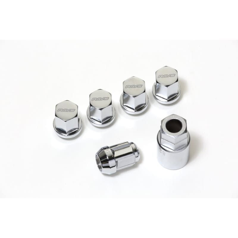 Rays — Rays 19 Hex Lock & Lug Nut Set M14x1.5 - Chrome