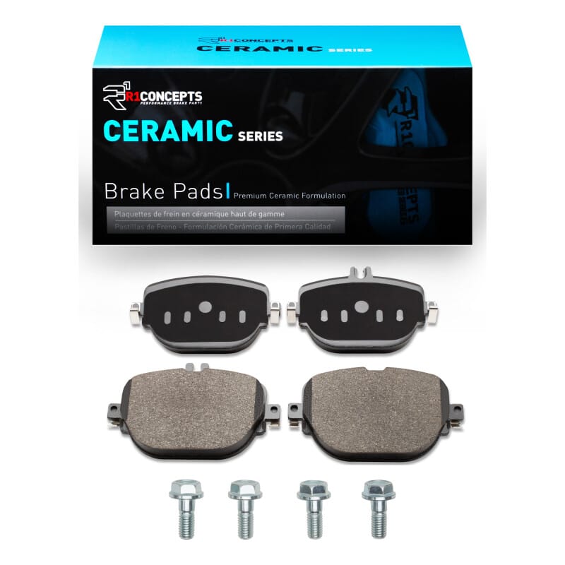 R1 Concepts — R1 17-25 Mercedes-Benz E63 AMG S Rear Ceramic Pads & Hardware Kit
