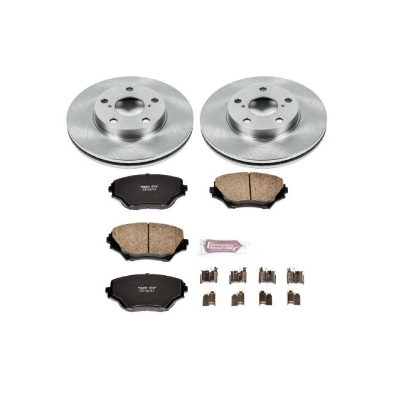 PowerStop — Power Stop 01-05 Toyota RAV4 Front Autospecialty Brake Kit