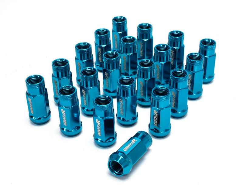 Wheel Mate — Wheel Mate WM14R 14x1.50 Lug Nuts Blue 20 PCS