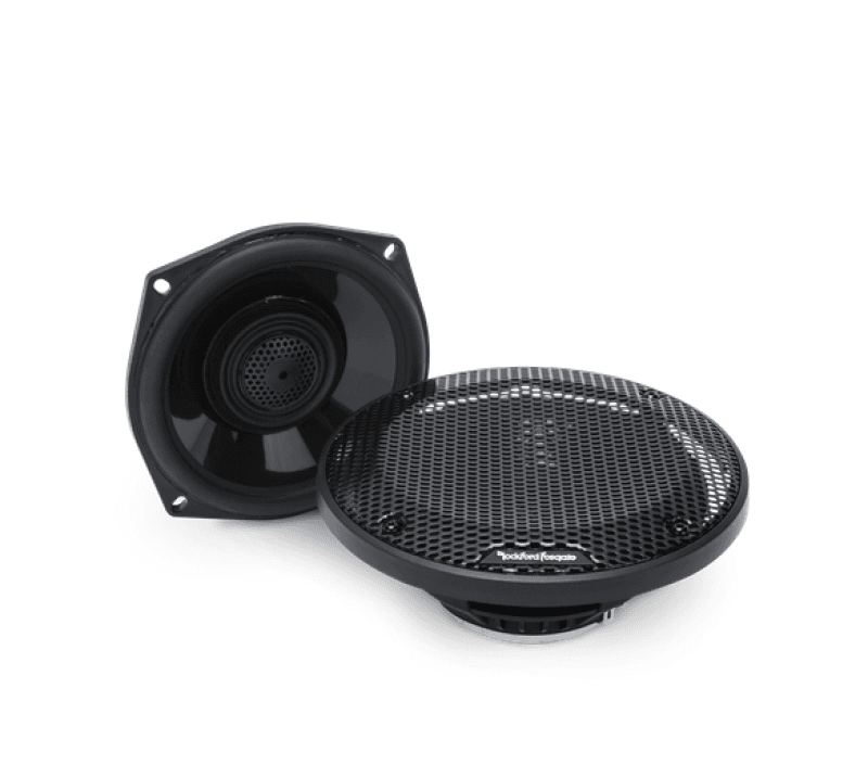 Rockford Fosgate — Rockford Fosgate 1998-2013 Harley-Davidson Motorcycle 5.25in Full Range Tour-Pak Speakers