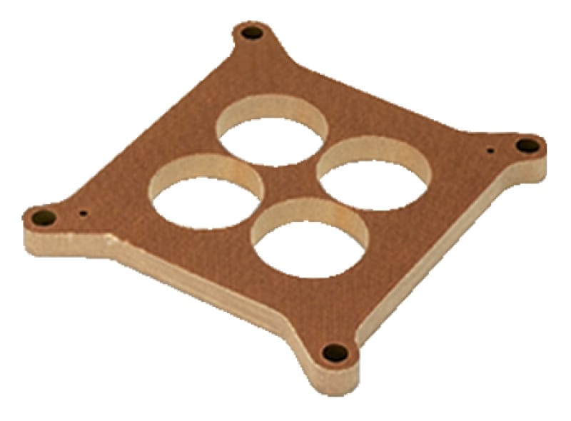 Moroso — Moroso 4150/4160 Carburetor Spacer - 4 Hole Plenum - 1/2in - Phenolic