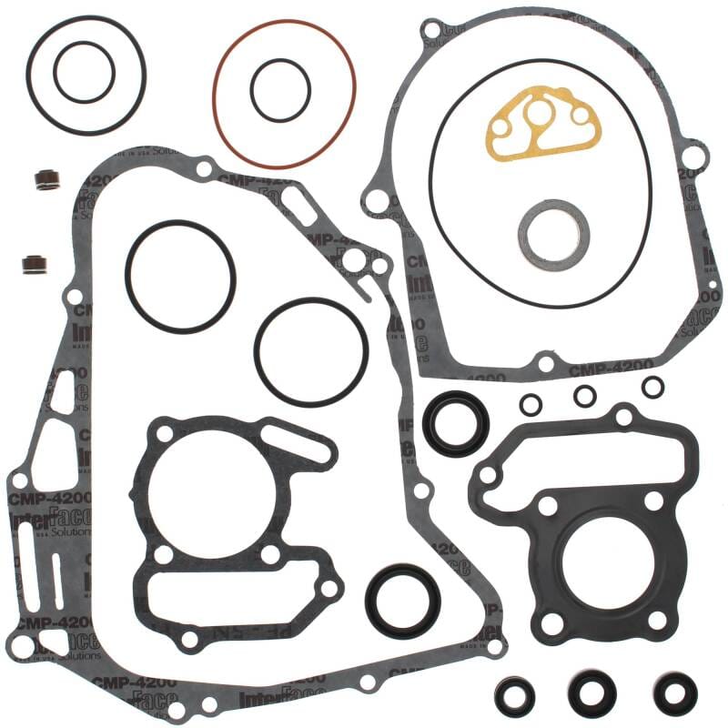 Vertex Pistons — Vertex Gaskets 04-08 Yamaha YFM50 Raptor Complete Gasket Kit w/ Oil Seals