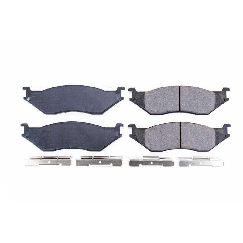 PowerStop — Power Stop 2002 Ford E-550 Econoline SD Front or Rear Z17 Evolution Ceramic Brake Pads w/Hardware
Z17 Brake Pads
