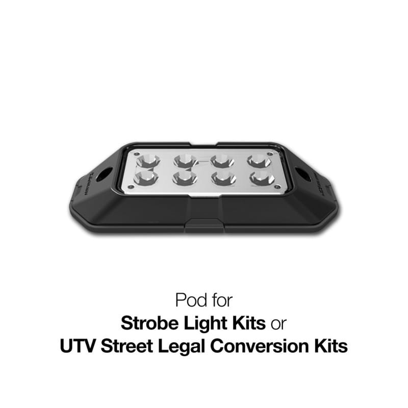 XKGLOW — XK Glow Plug n Play Strobe Pod Light Series - Red 1pc