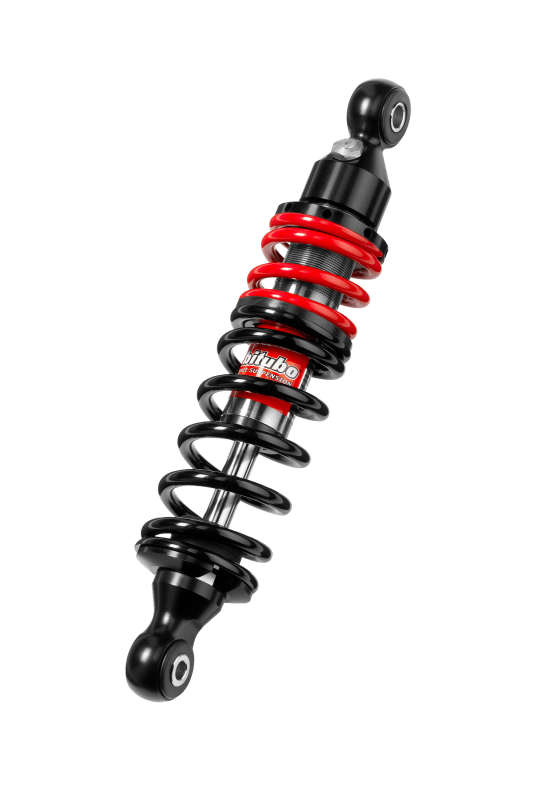 Bitubo Suspension — Bitubo YEB0 Monoshocks Front Adjustable: Spring Preload, Red Spring