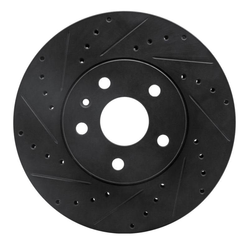 R1 Concepts — R1 2008-2014 Cadillac CTS Front Left Drilled & Slotted Black Brake Rotor
R1 Brake Rotor Drill