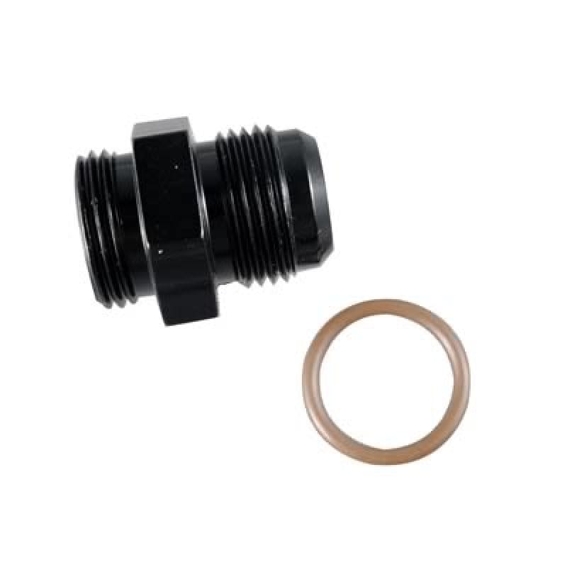 Fragola — Fragola -12AN x 7/8-14 (10) Radius Fitting O-Ring - Black