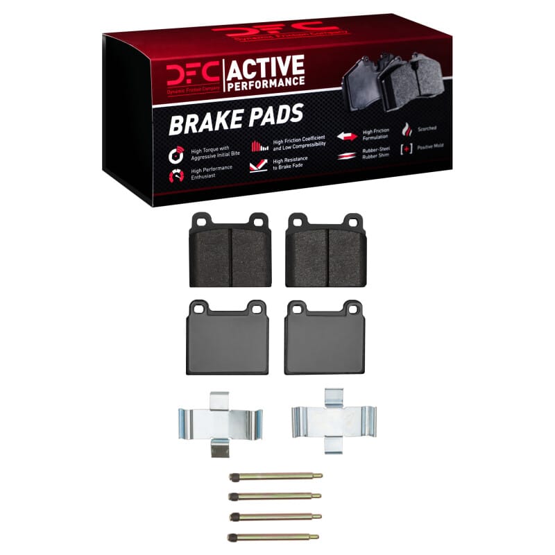 DFC — DFC 70-72 Mercedes-Benz 280SE Front Active Performance Pads and Hardware Kit
DFC Brake Pad Set