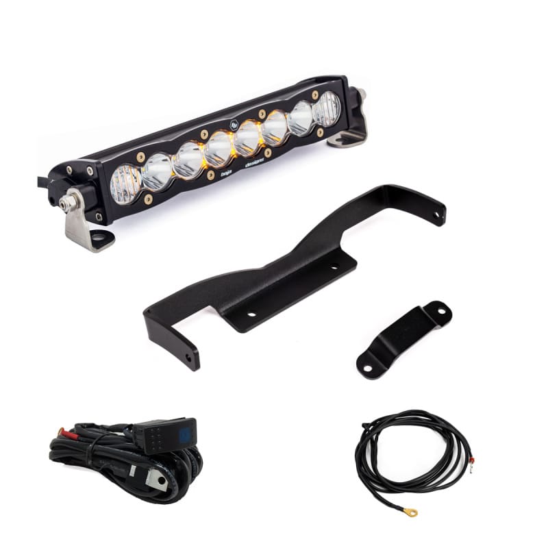 Baja Designs — Baja Designs Can-Am Maverick R Clear 10in S8 Shock Tower Kit