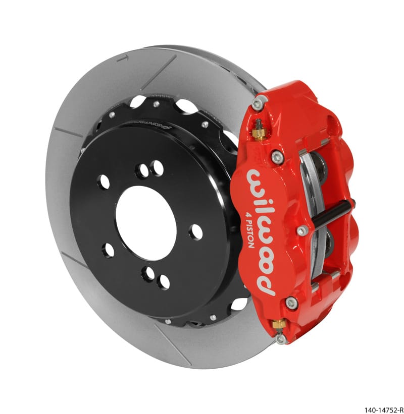 Wilwood — Wilwood Narrow Superlite 4R Rear Kit 12.88in Slotted Red 00-06 BMW M3 E46
BRAKE KIT