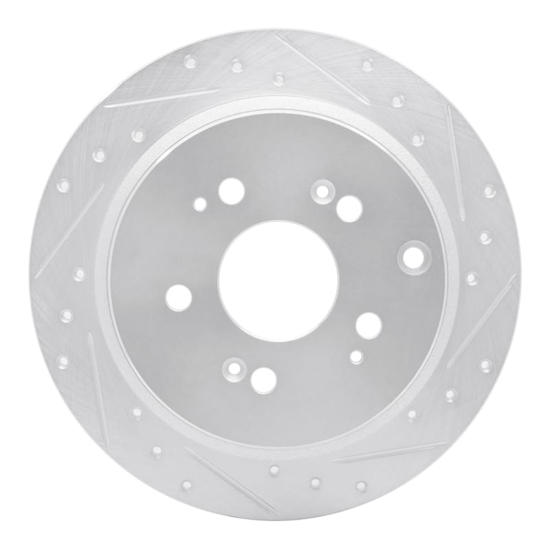 R1 Concepts — R1 05-10 Honda Odyssey Rear Right Drilled & Slotted Silver Brake Rotor
R1 Brake Rotor Drill