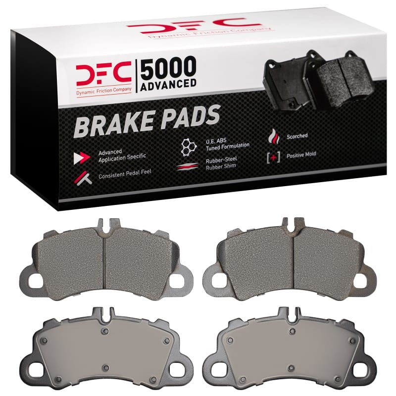 DFC — DFC 19-23 Porsche Cayenne Front 5000 Advanced Low Metallic Brake Pads
DFC Brake Pad Set