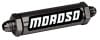 Moroso — Moroso Oil Filter - In Line Screened -8An - Aluminum