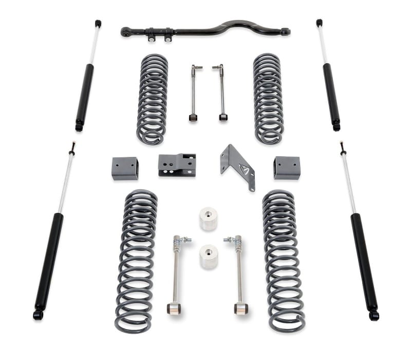 Maxtrac — MaxTrac 07-18 Jeep Wrangler JK 4.5in/4.5in MaxPro Coil Lift Kit w/Track Bar & MaxTrac Shocks
LftKt-Suspw/Shock
