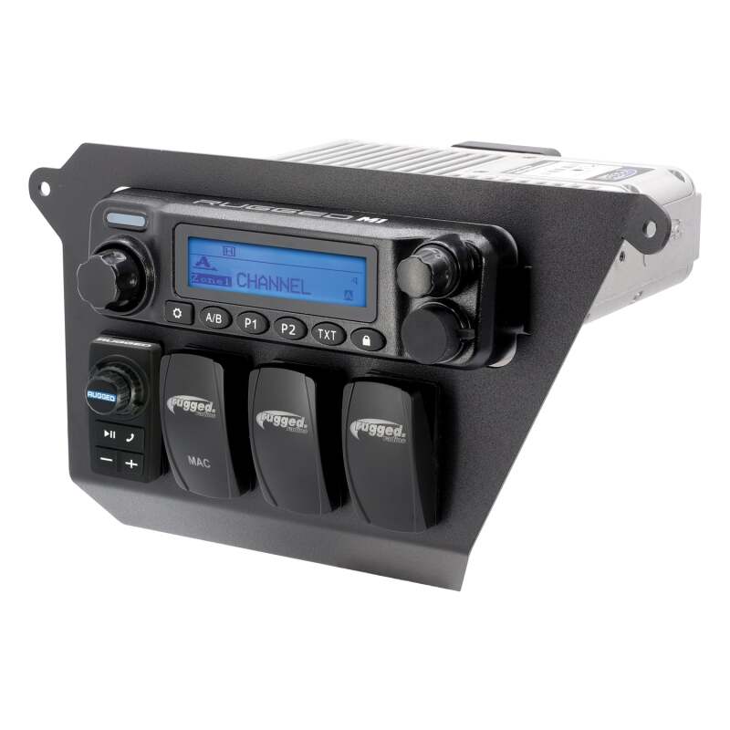 Rugged Radios — Rugged Radios Honda Pioneer Complete Comm Kit w/ 2-Way Radio/M1 VHF Business Band