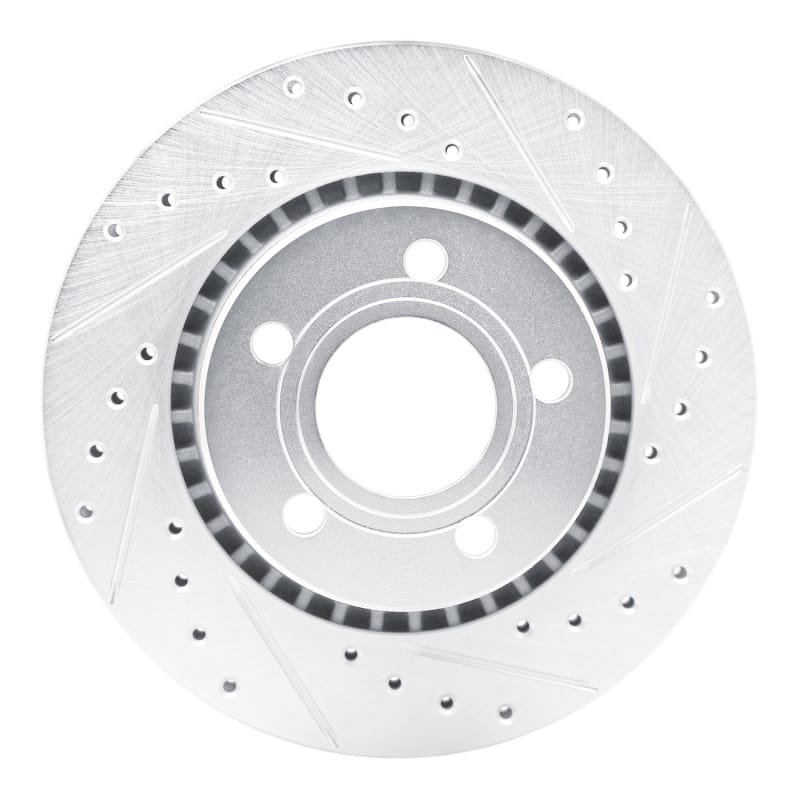 R1 Concepts — R1 80-86 Audi 5000S Front Right Drilled & Slotted Silver Brake Rotor
R1 Brake Rotor Drill
